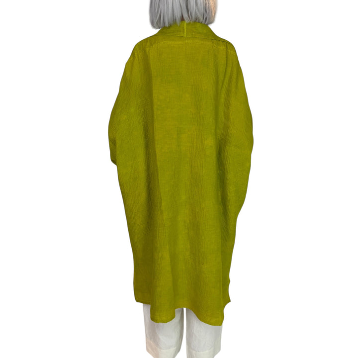 SAND SUN DYE KIMONO WRAP LONG COAT