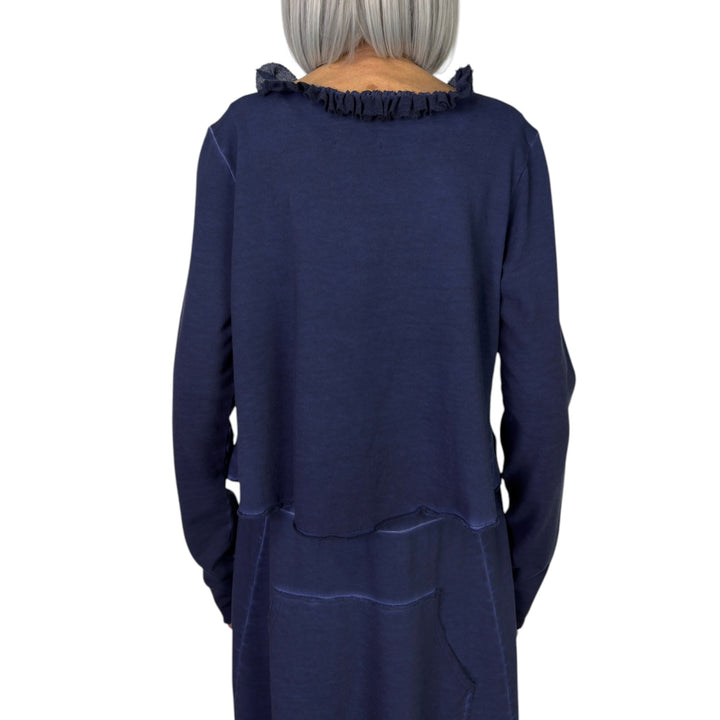 COTTON SWEAT SHORT CARDIGAN