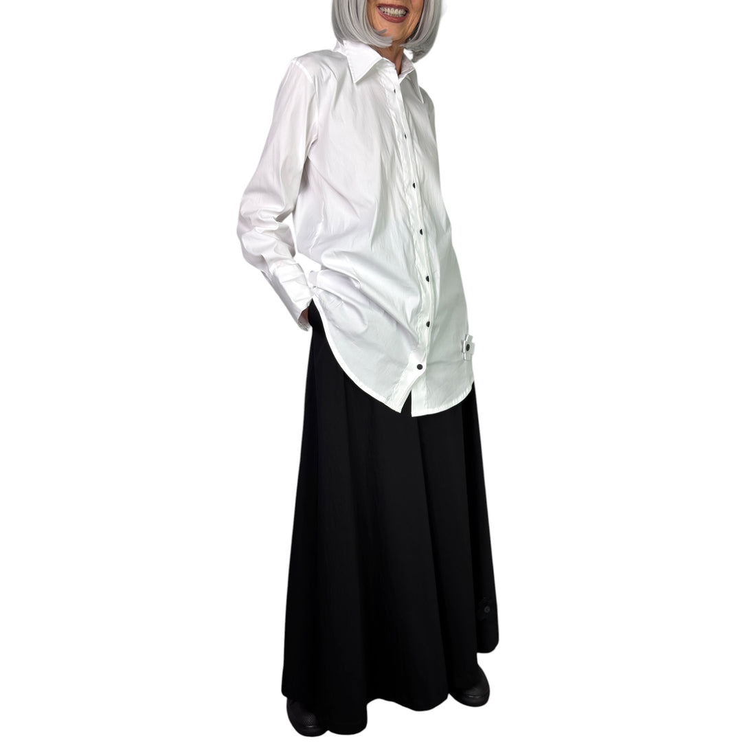 SPLITSKIRT WIDE PANT