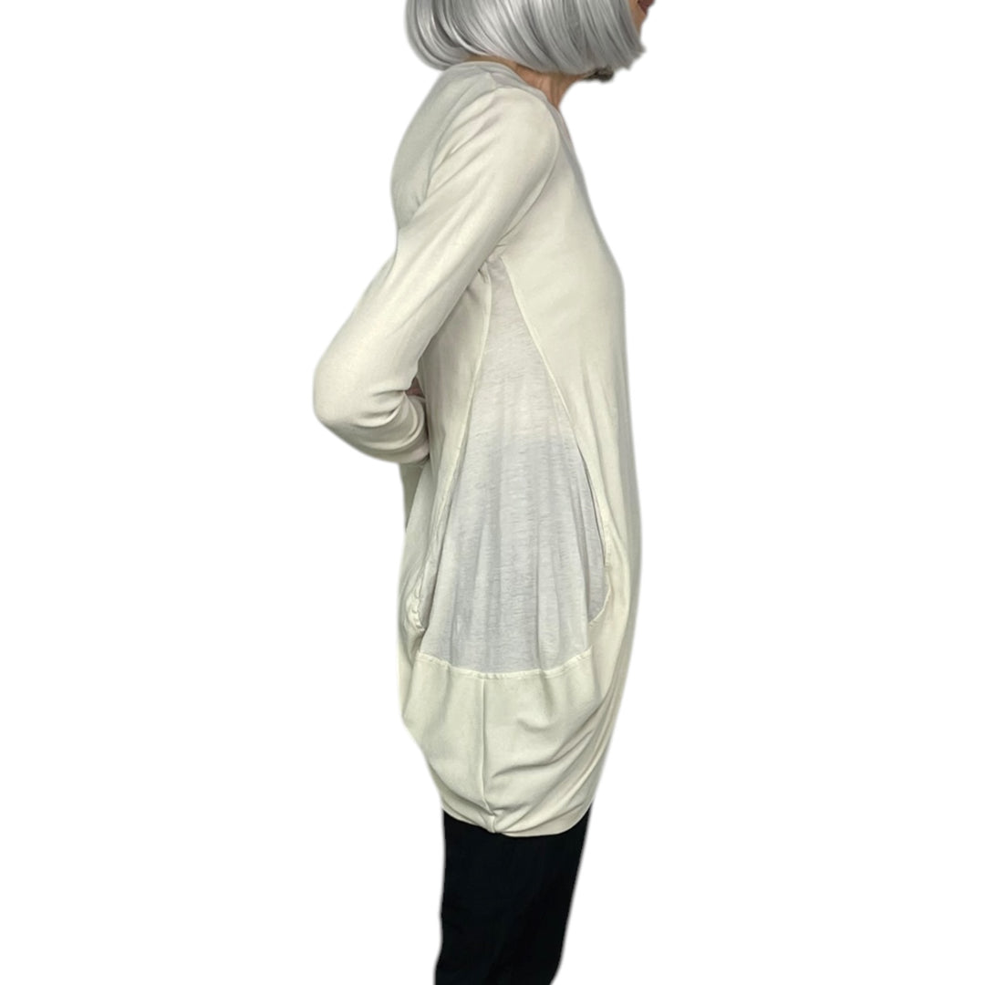 L/S ASYMMETRIC T-SHIRT