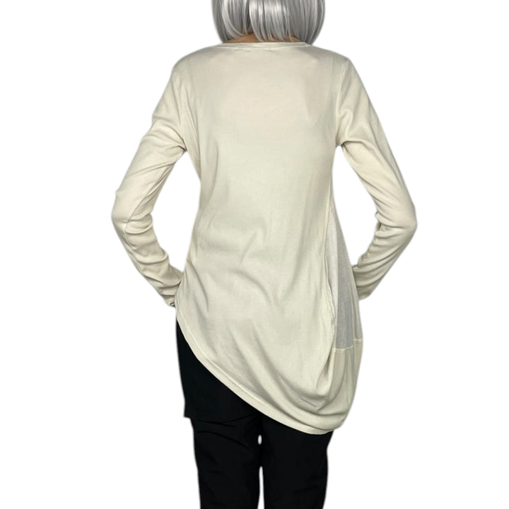 L/S ASYMMETRIC T-SHIRT