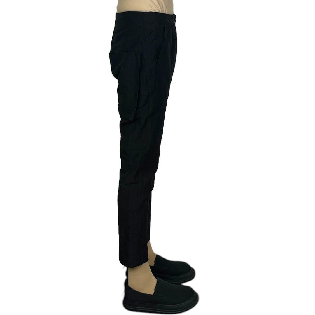 LINEN SLIM LEG PANT
