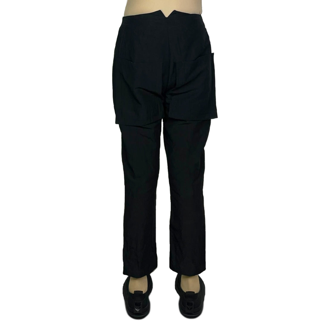 LINEN SLIM LEG PANT