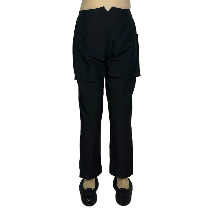 LINEN SLIM LEG PANT