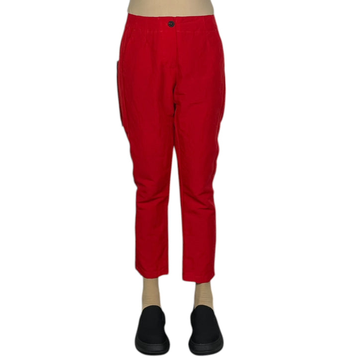 LINEN SLIM LEG PANT 