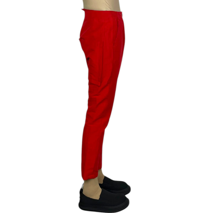 LINEN SLIM LEG PANT