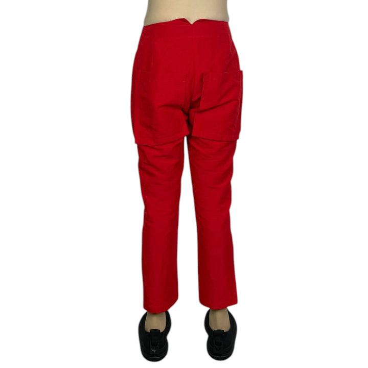 LINEN SLIM LEG PANT