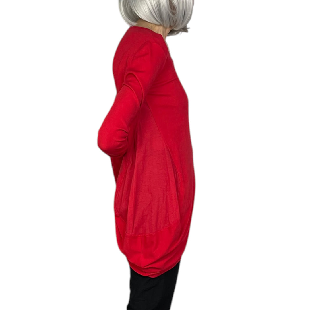 L/S ASYMMETRIC T-SHIRT