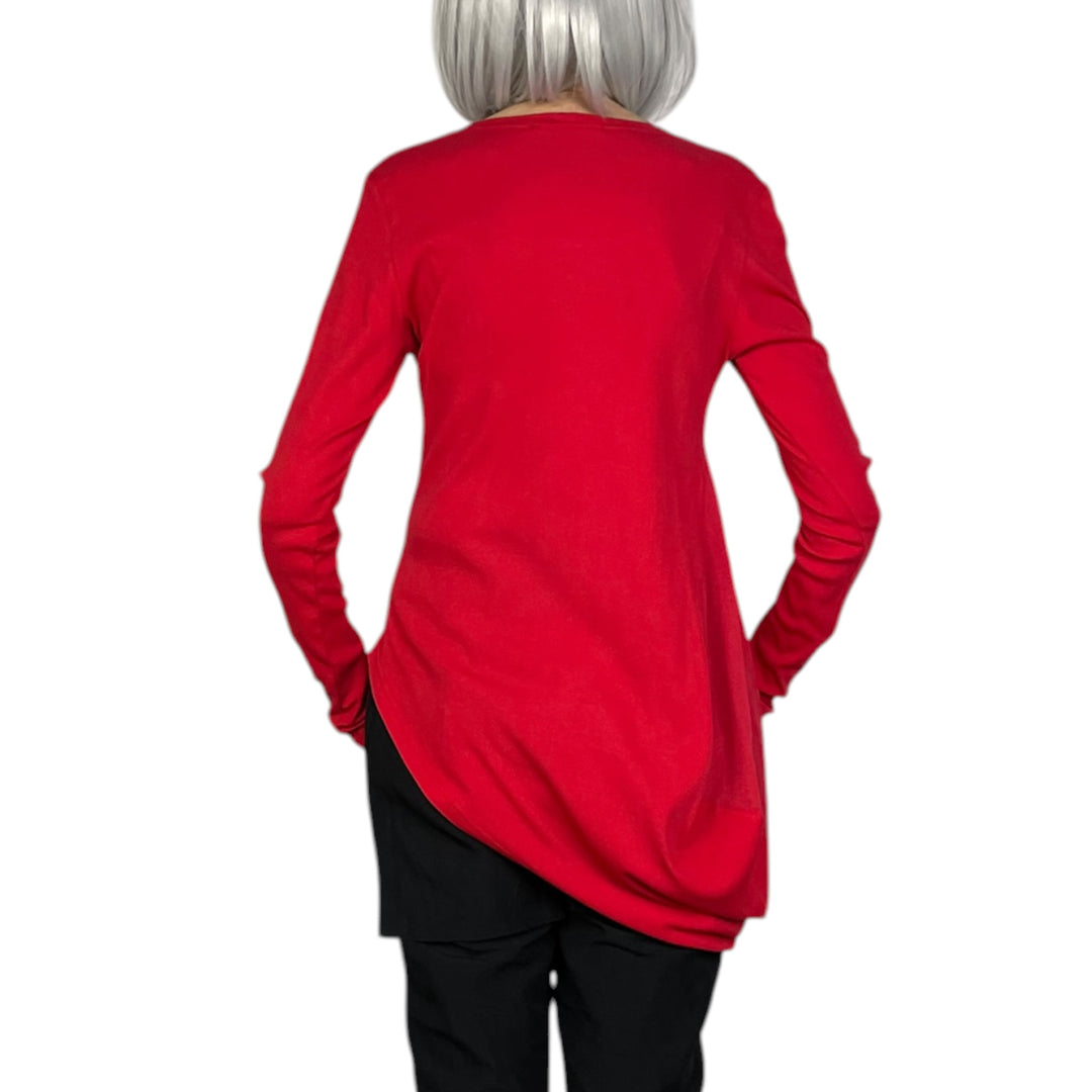 L/S ASYMMETRIC T-SHIRT