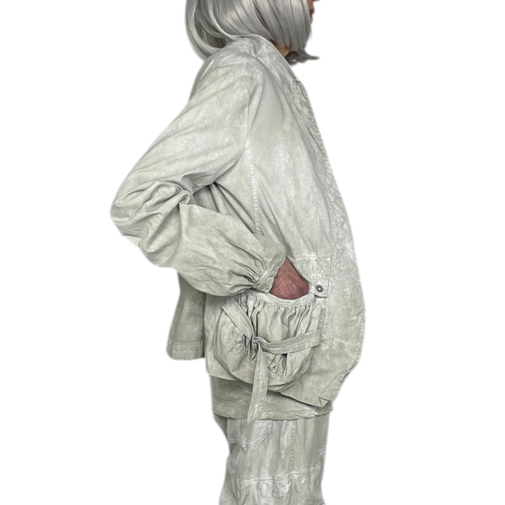 STRETCH TWILL SHAPED JACKET