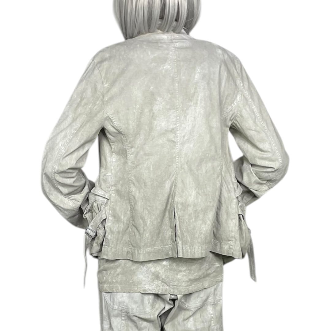 STRETCH TWILL SHAPED JACKET