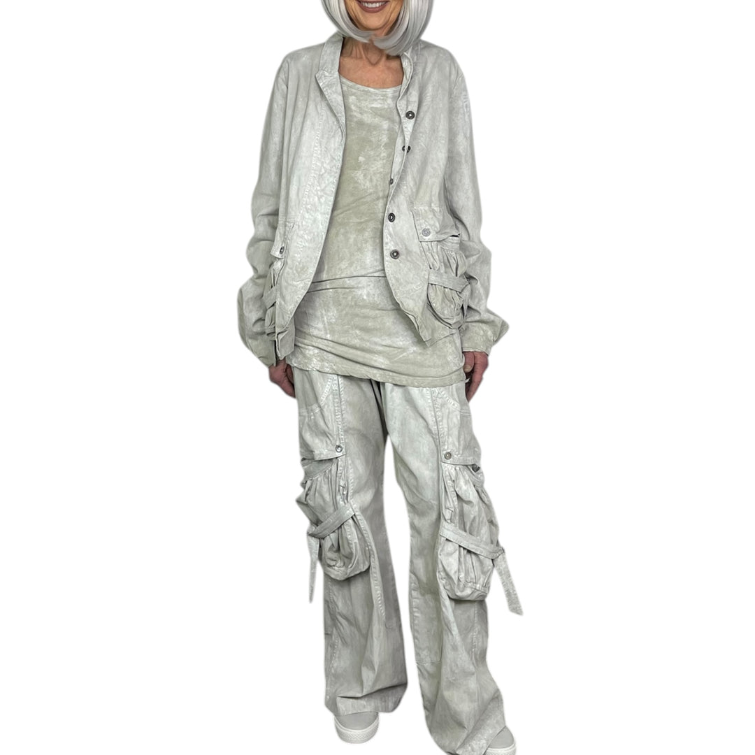 STRETCH TWILL SHAPED JACKET