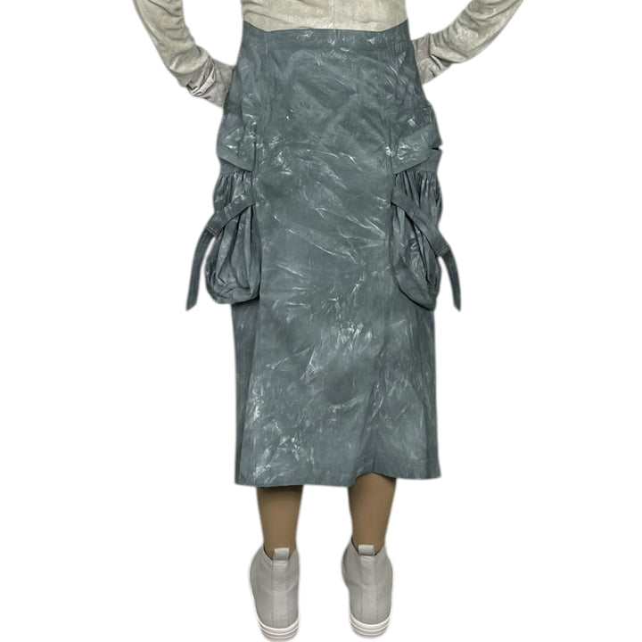 STRETCH TWILL POCKET SKIRT