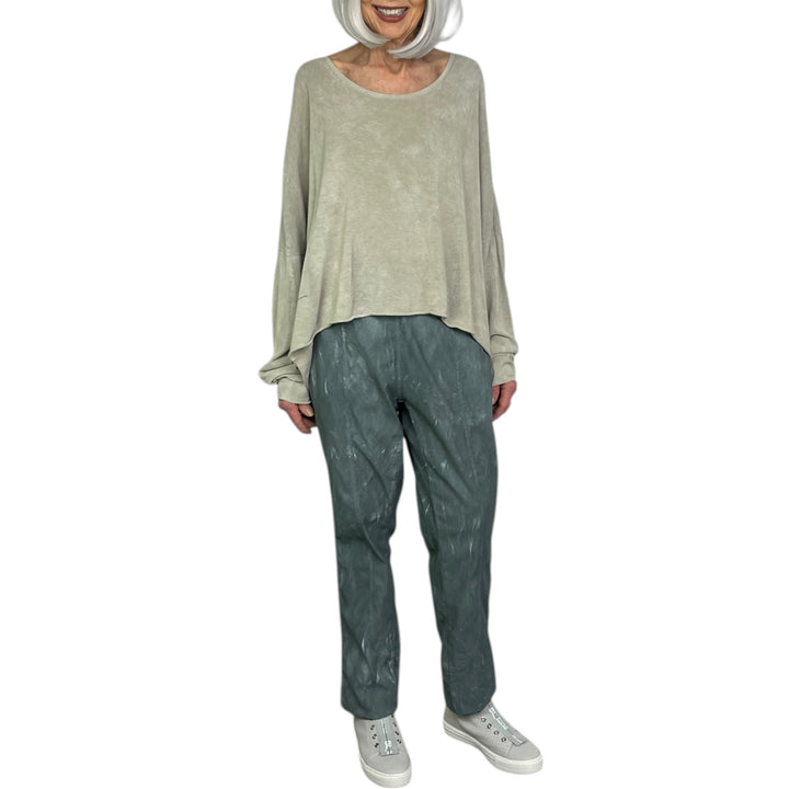STRETCH TWILL SLIM LEG PANT