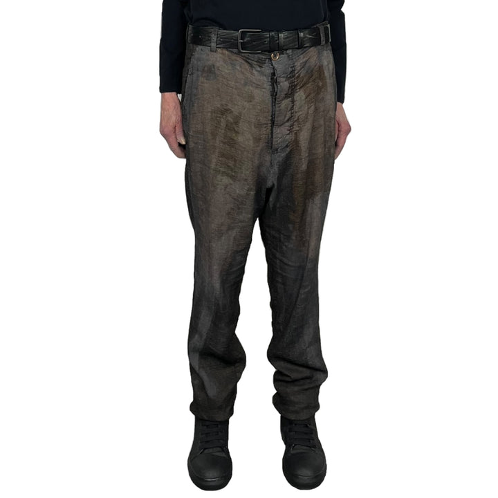 DISTRESS FINISHED MEN'S CUT TROUSER