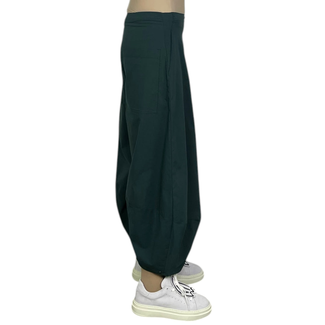 CURVED WIDE LEG PANT