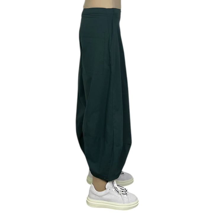 CURVED WIDE LEG PANT