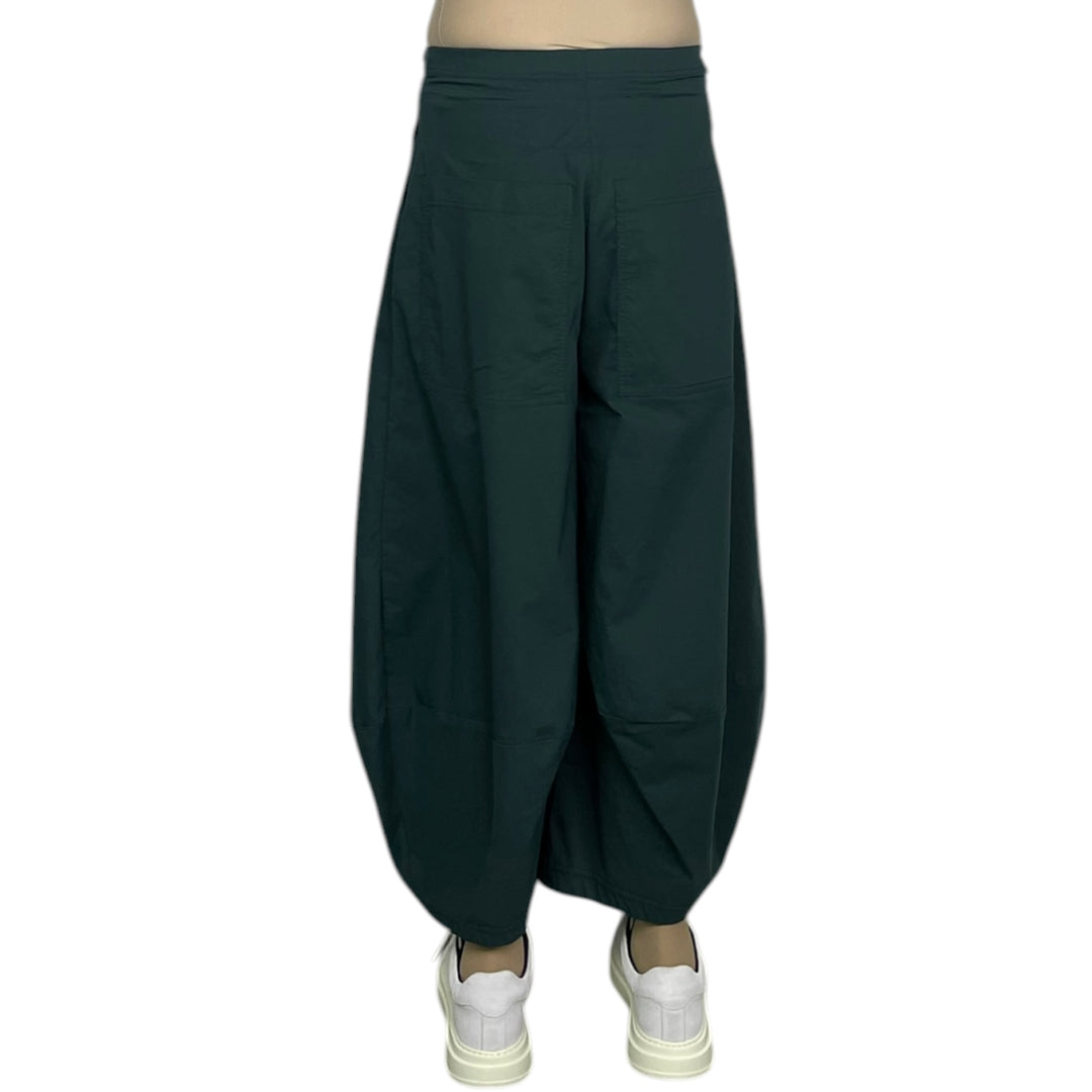 CURVED WIDE LEG PANT