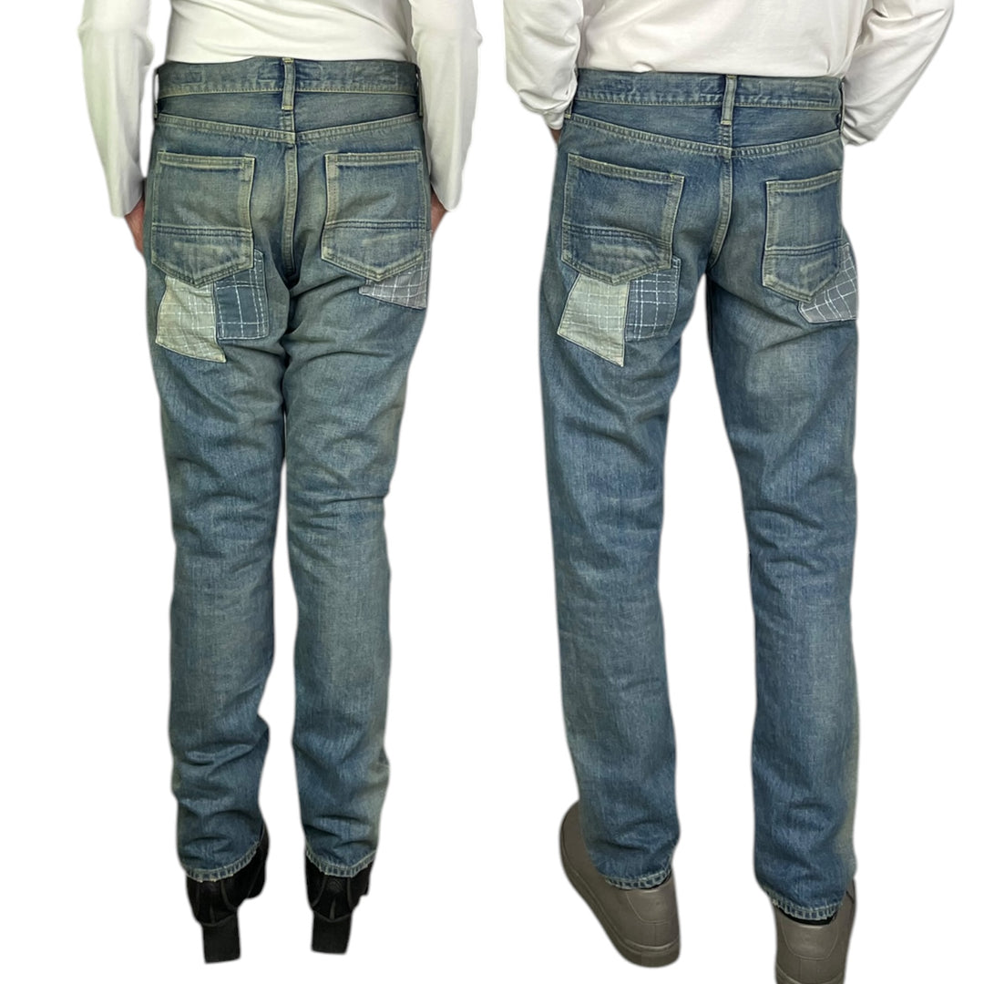 SLIM FIT DENIM PANT
