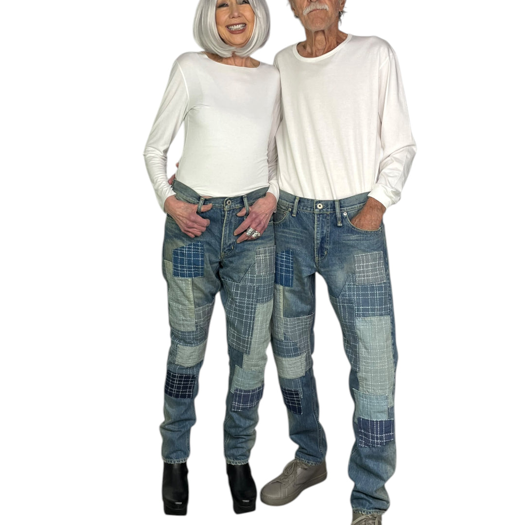 SLIM FIT DENIM PANT