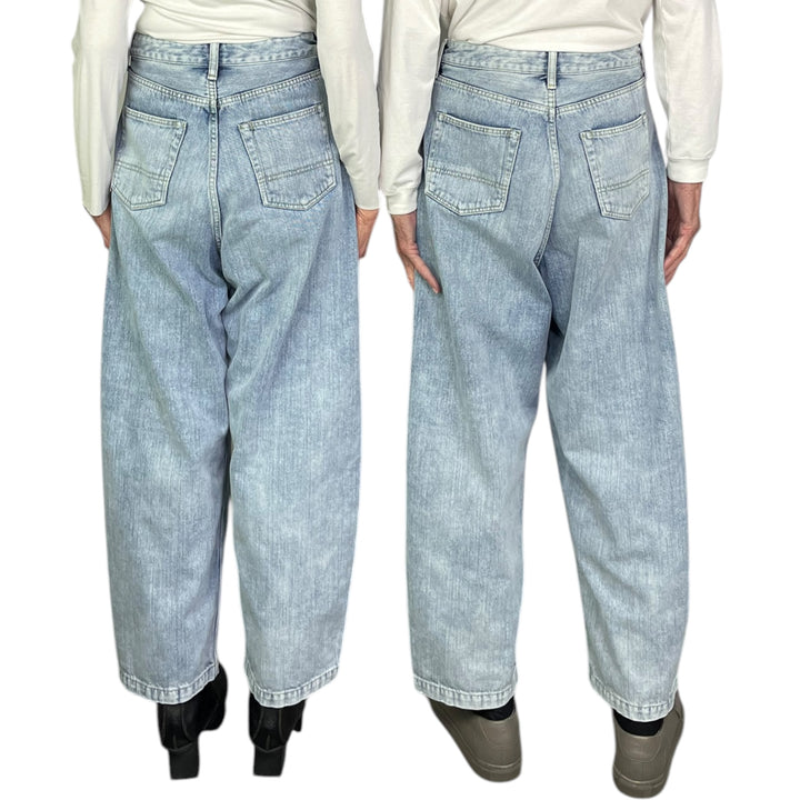 SIDE BUTTON DENIM PANT