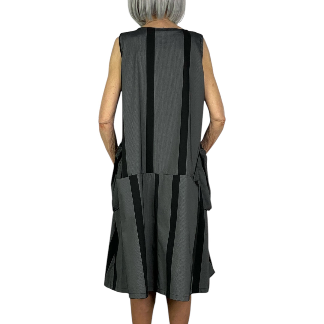 MIXED STRIPES DRESS