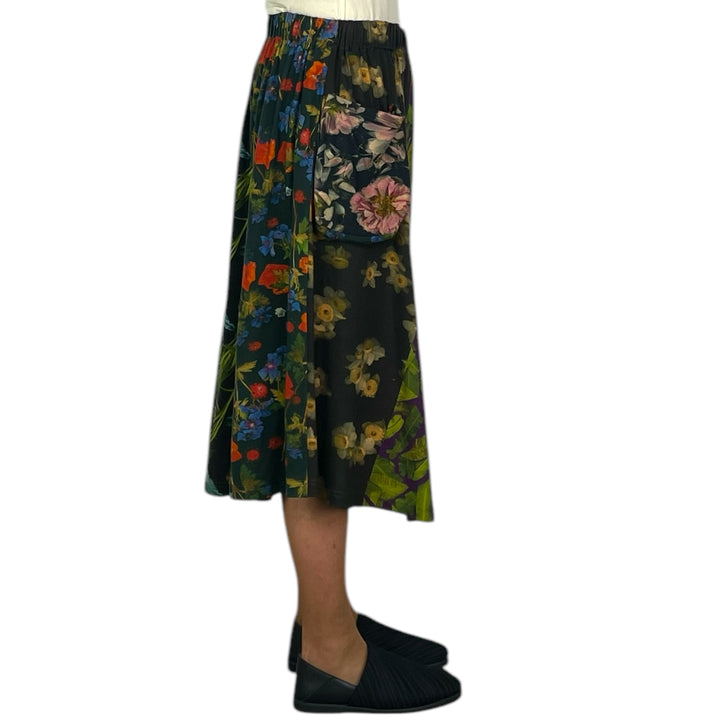 FLORAL PRINT TENT SKIRT