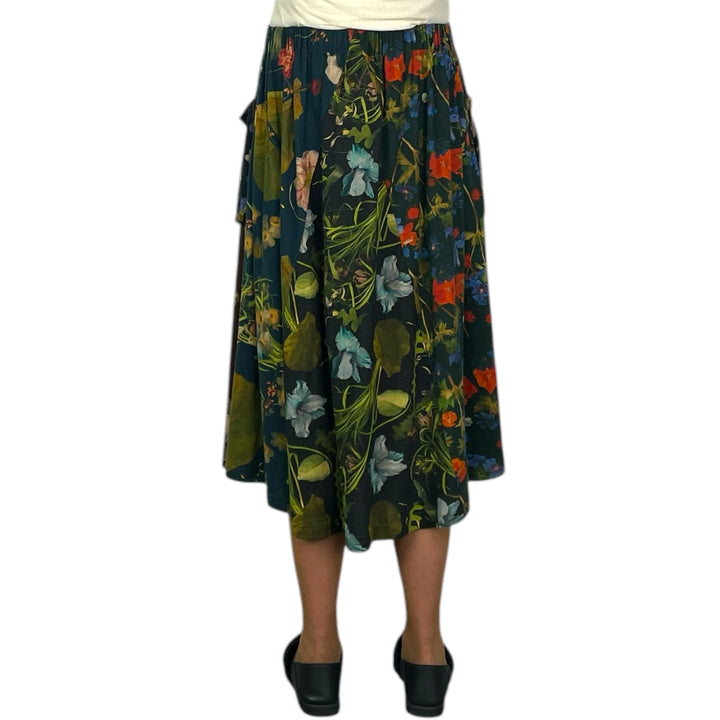 FLORAL PRINT TENT SKIRT