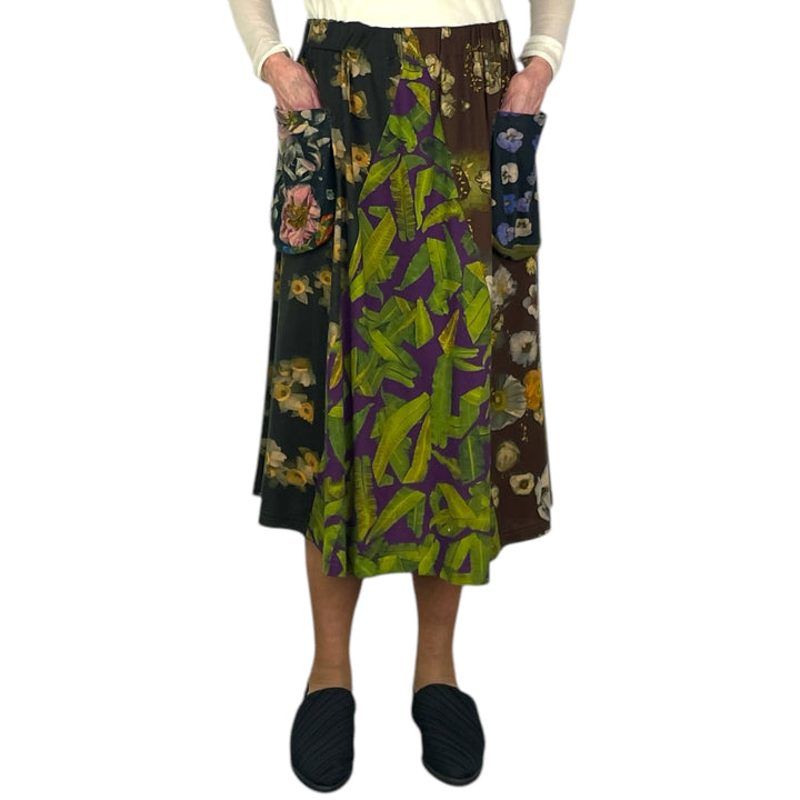 FLORAL PRINT TENT SKIRT