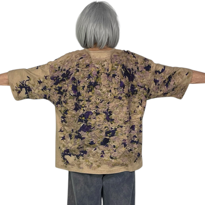 FLORAL PRINT COTTON TEE