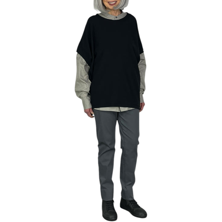 WIDE COCOON TOP