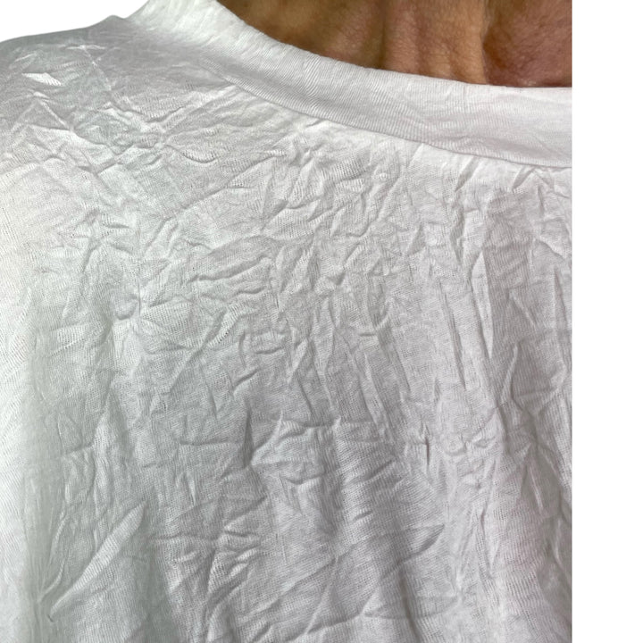 CRINKLED JERSEY WIDE TOP