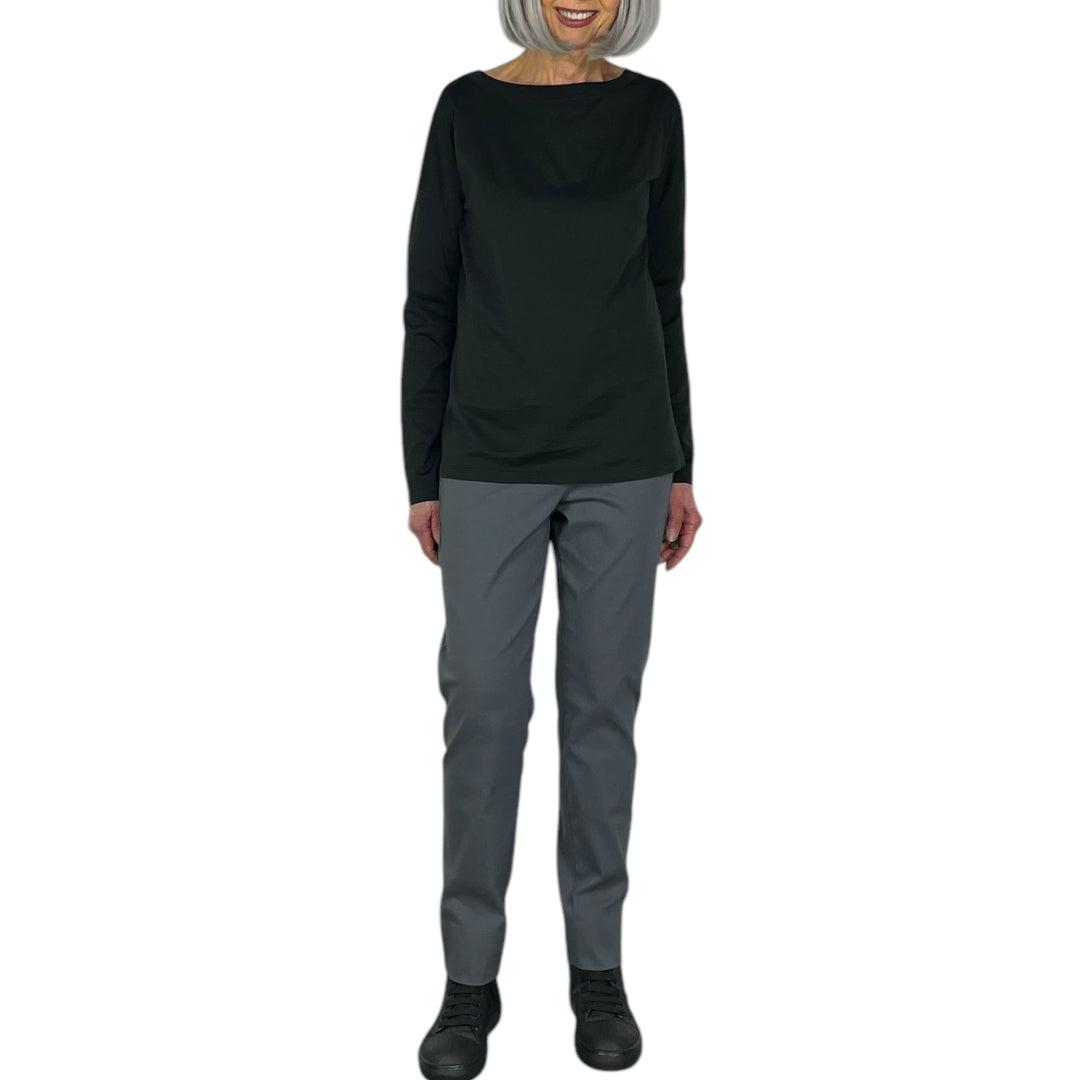 L/S BOATNCK T-SHIRT