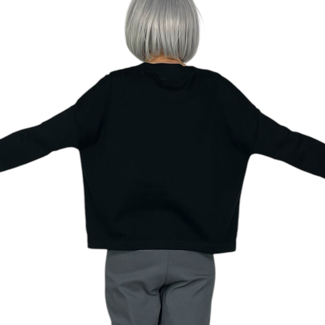 3/4 SLEEVE BOATNECK PULLOVER