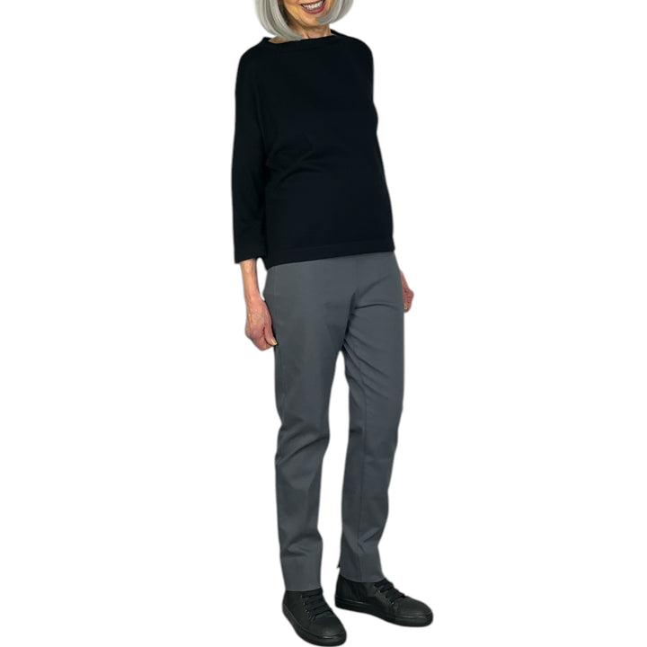 3/4 SLEEVE BOATNECK PULLOVER