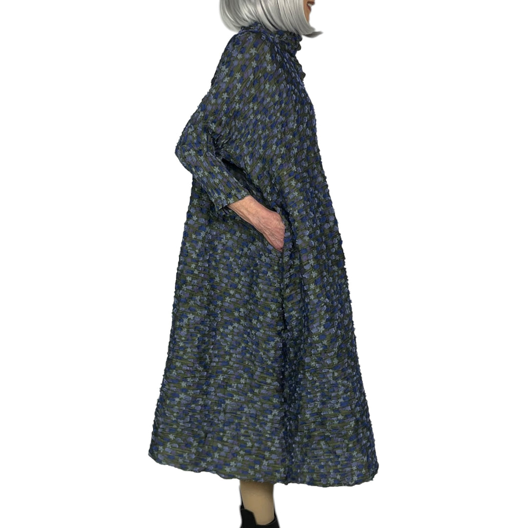 SEA & FLOWER PATCH DRESS
