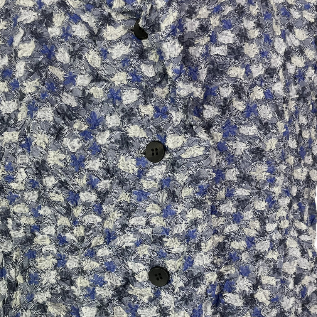 TILE & FLOWER CROPPED JACKET