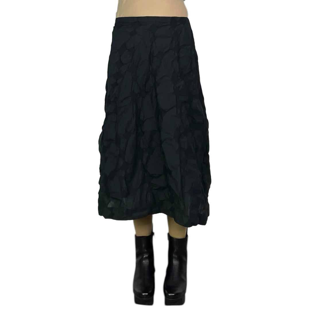 SQUARE TEXTURED SKIRT 
