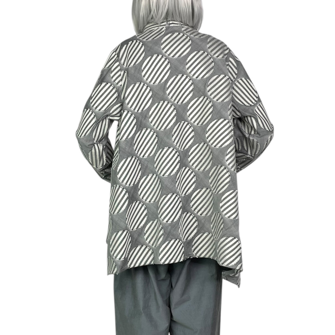 STRIPED ROUNDS JACKET