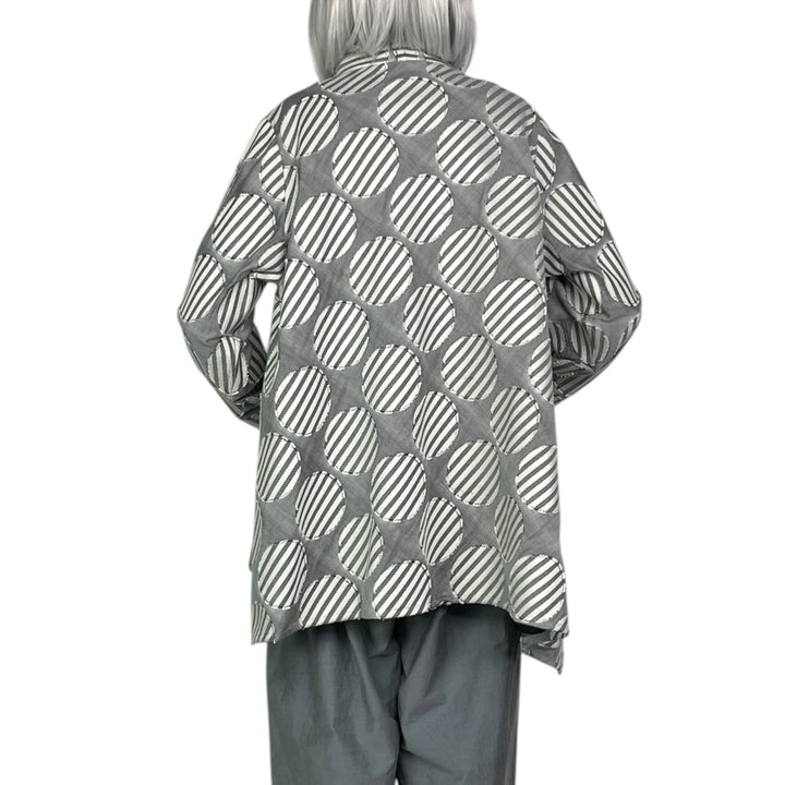 STRIPED ROUNDS JACKET
