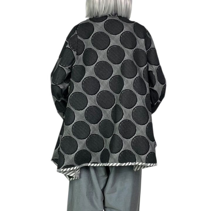 STRIPED ROUNDS JACKET