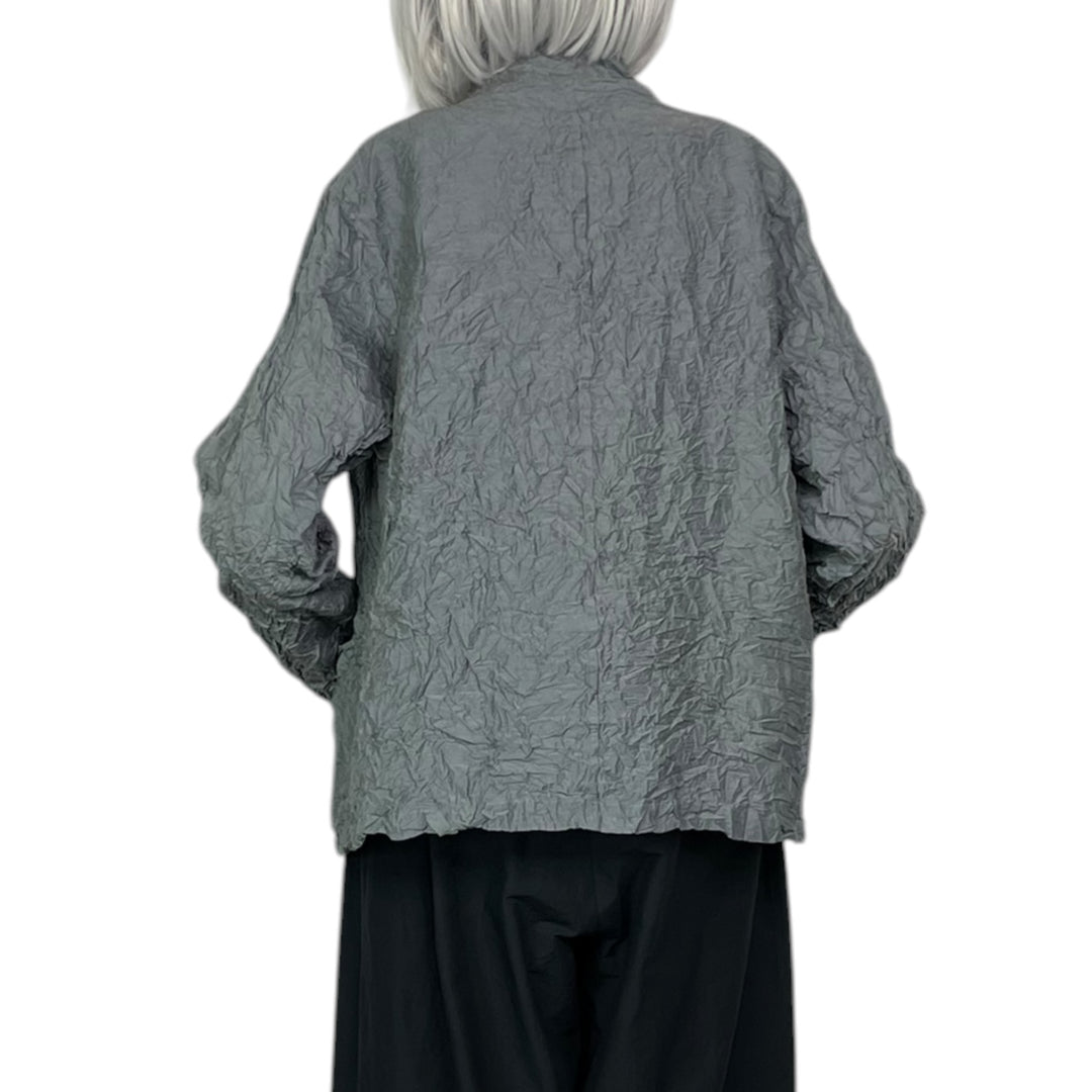 NANACO CRINKLE PLEAT JACKET