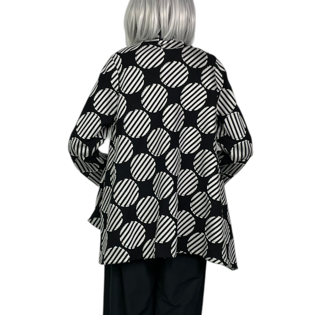 STRIPED ROUNDS JACKET