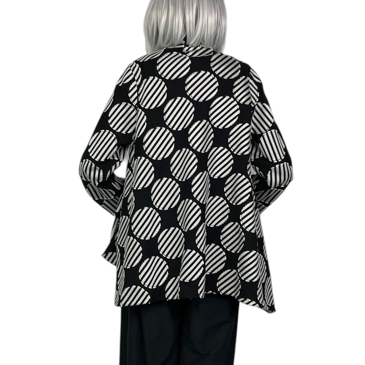STRIPED ROUNDS JACKET