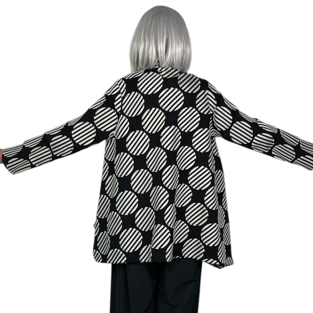 STRIPED ROUNDS JACKET