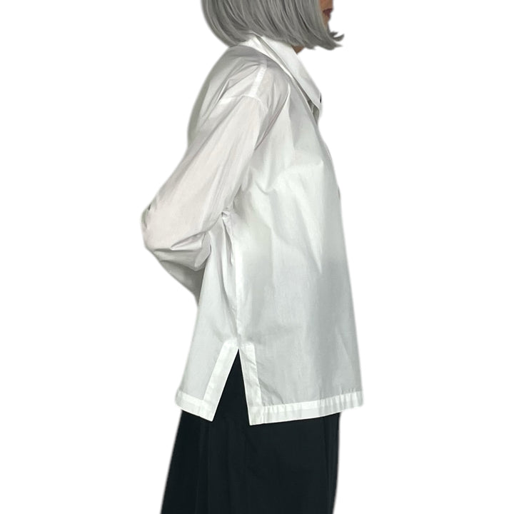 EMBROIDERED BUTTON HOLE SHIRT