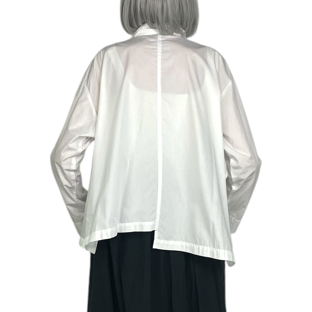 EMBROIDERED BUTTON HOLE SHIRT