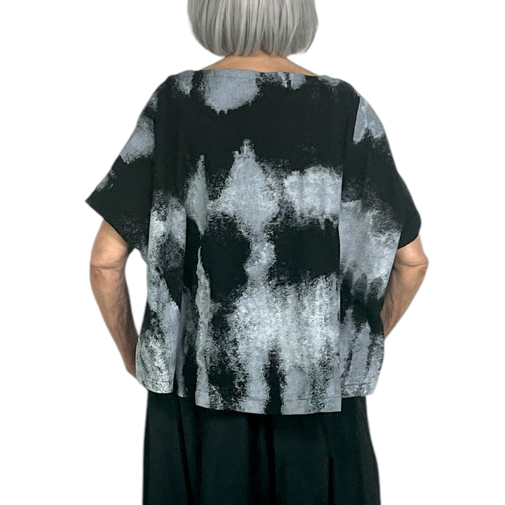 PAINTED CAP SLEEVE TOP