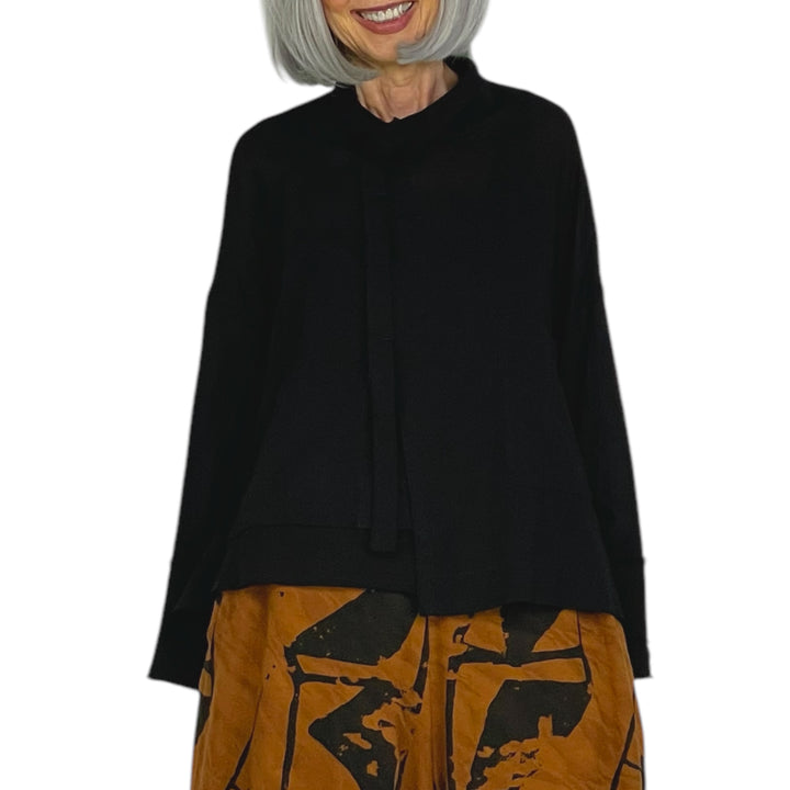 L/S COTTON GAUZE BLOUSE