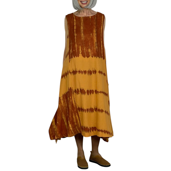 SLEEVELESS LONG DRESS